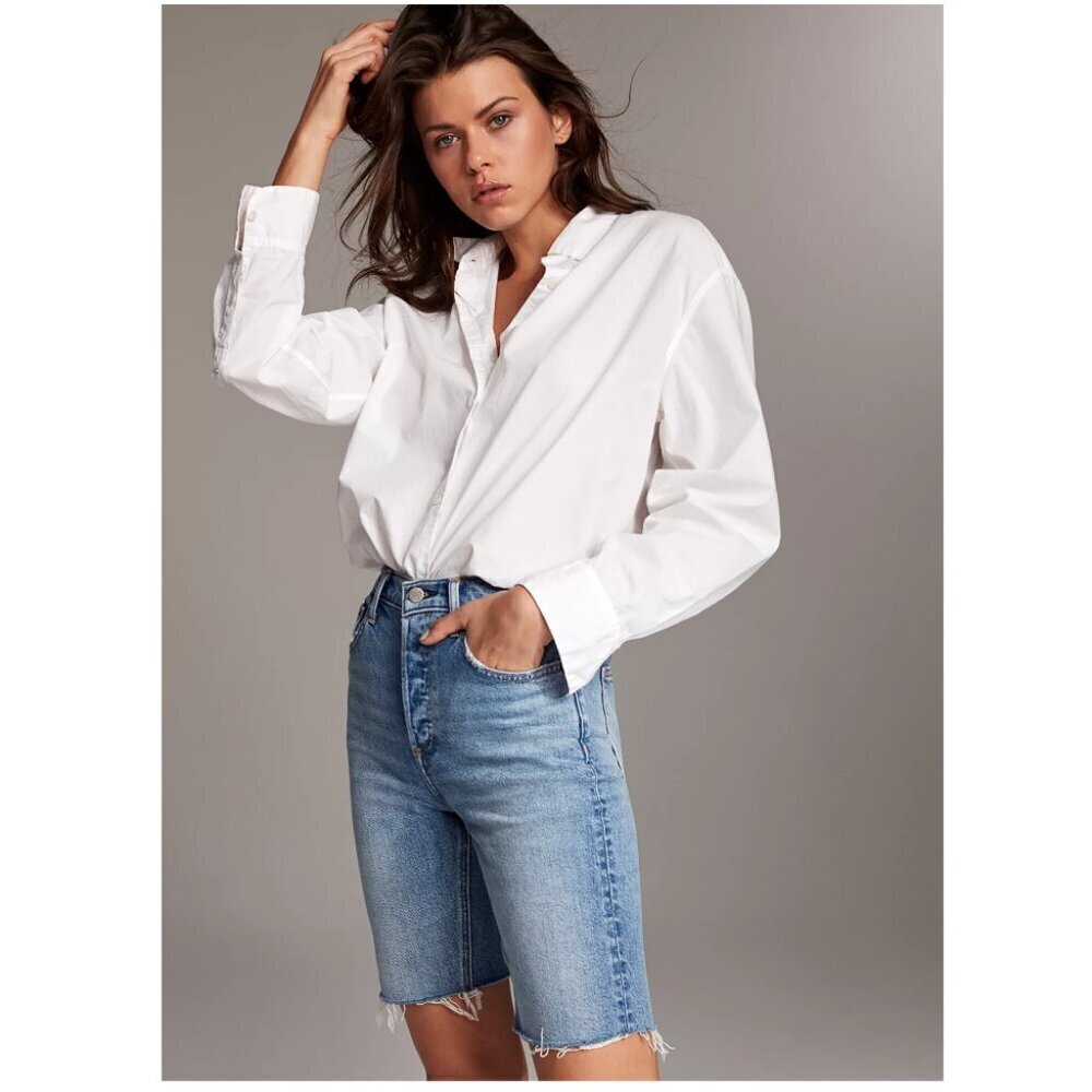 Denim Forum Light Blue Denim Bermuda Shorts